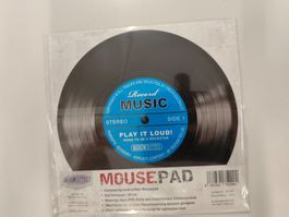 Mousepad Record Music Blau (Neu)