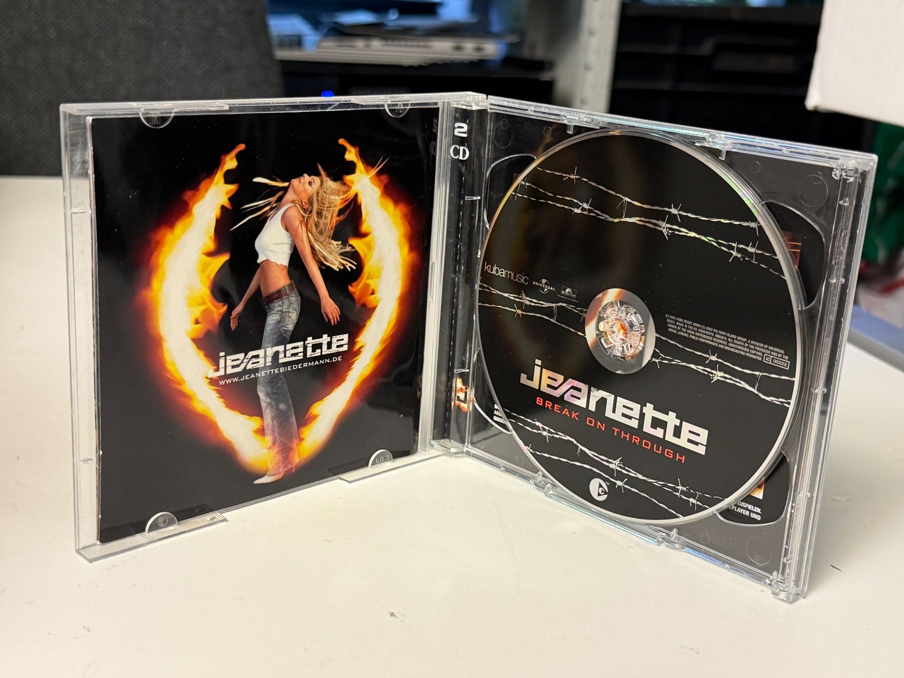 CD: Jeanette - Break On Through - HD23A – Usato da Küsnacht ZH venduto da swisssales.net 2