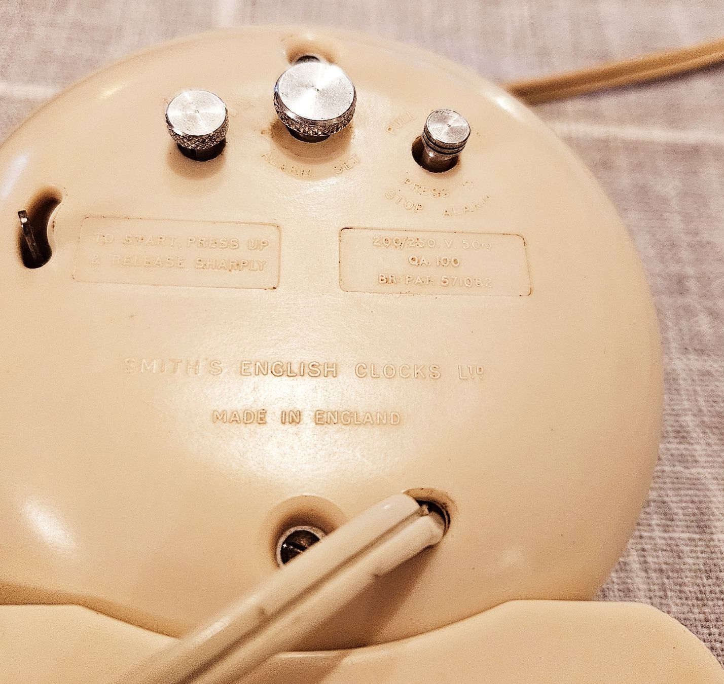Sveglie: reveil smiths setric année 1940/50 – Usato da la Chaux-de-Fonds venduto da Firenze6 2