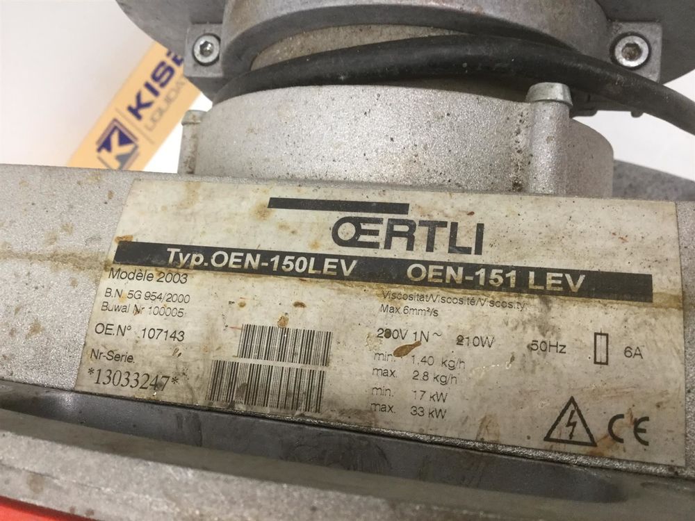 Oertli Installat. - U. Wartungsanleitung OEN OCN OP Produktbild-Vorschau 9