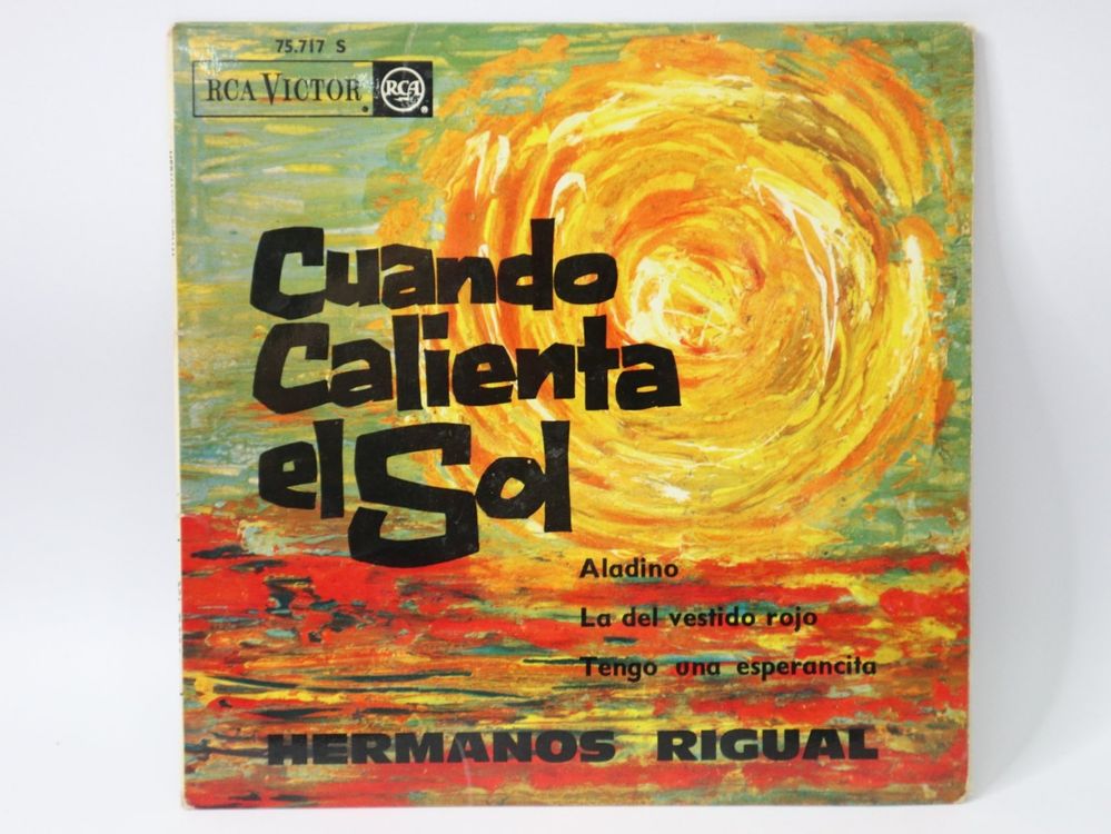 Vinyl Single EP Hermanos Rigual Cuando Calienta el Sol 4 Lie | Kaufen ...
