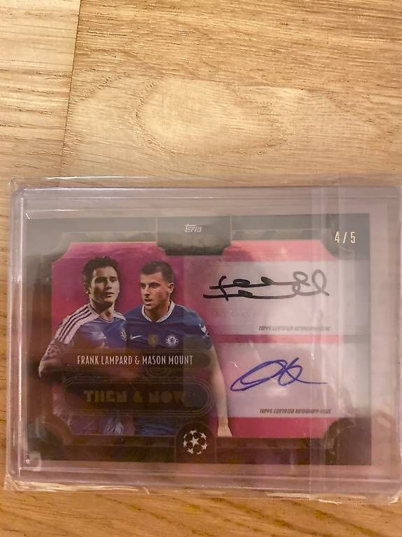 Carte collezionabili: Lampard / Mount Topps Auto Chelsea – Usato da Zürich venduto da Dpenner