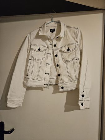 jeans weiss Jacke Gr.S
