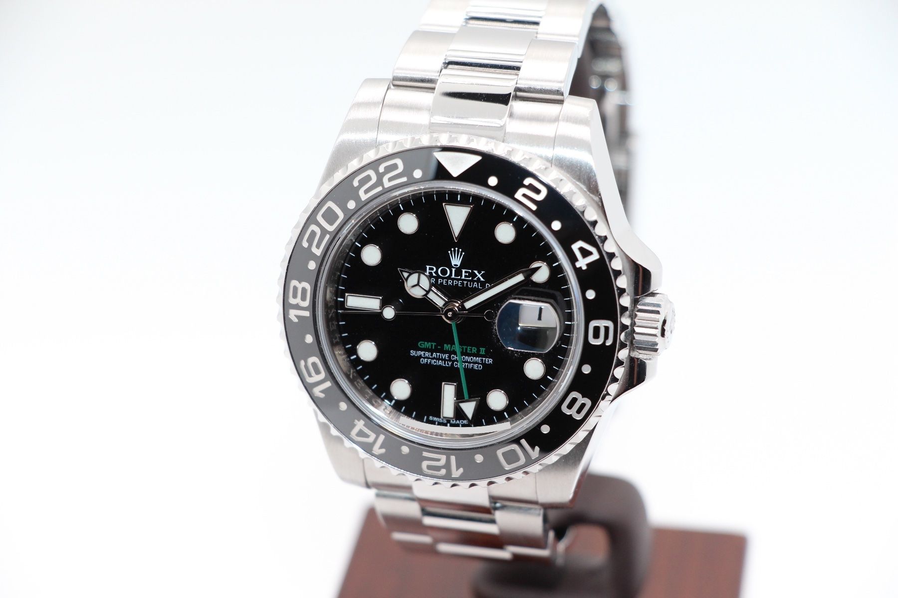 Rolex Orologi: Rolex GMT-Master II Ref. 116710LN, Original Box und Papiere – Usato da Zug venduto da eMDi_Collection 1