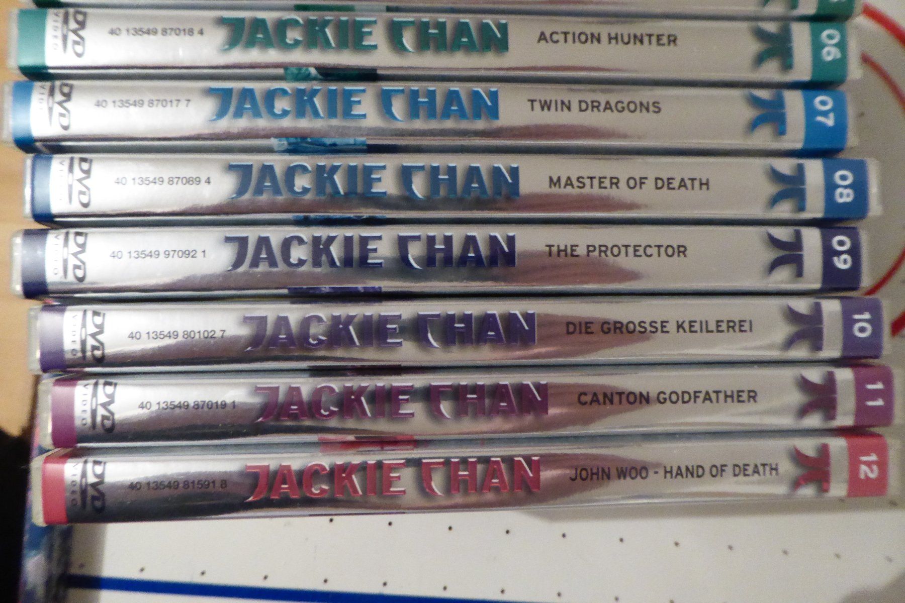 Tutti i DVDs: 12x DVD Jackie Chan Collection – Usato da Allschwil venduto da Summelsarium 3