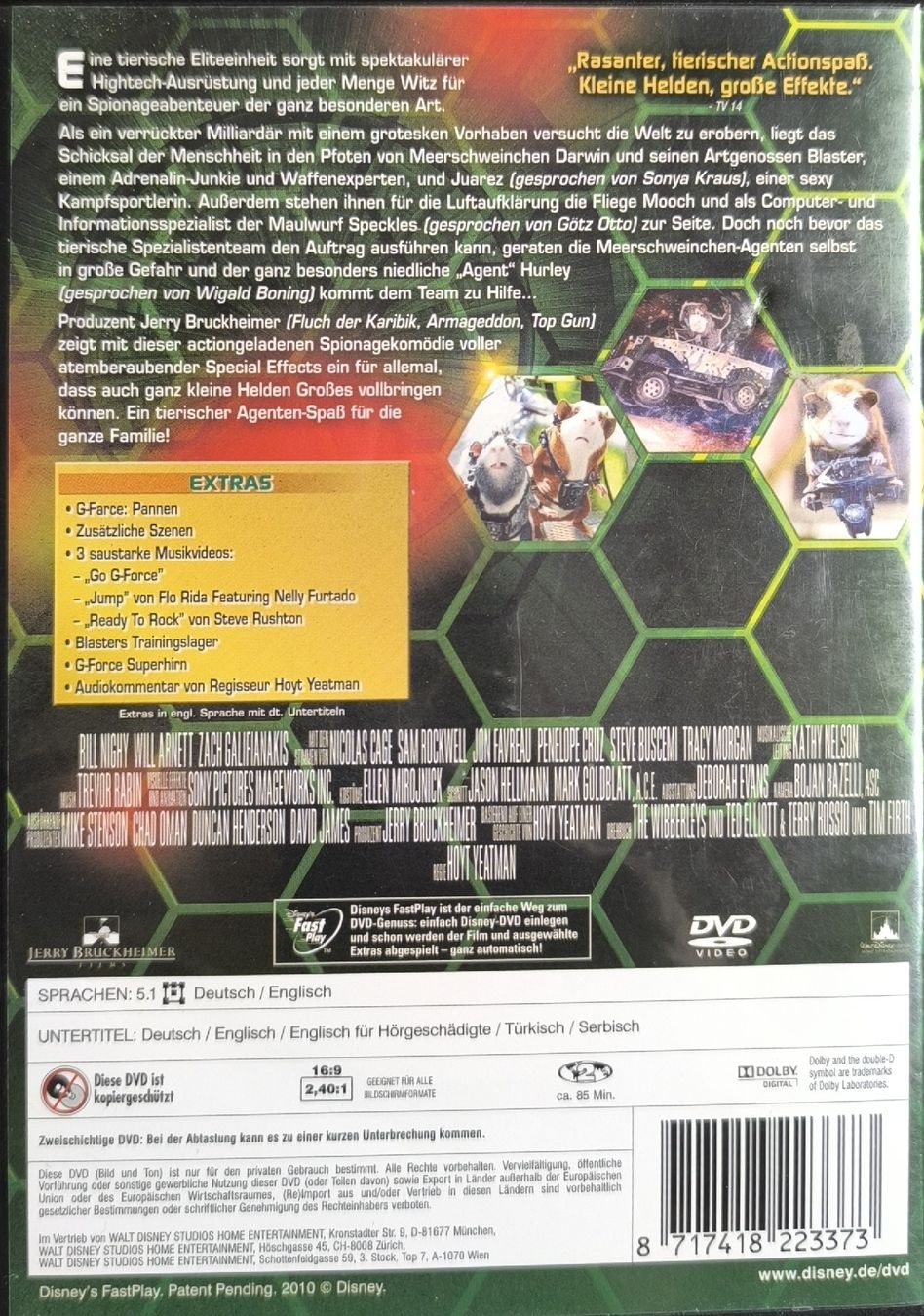Alle DVDs: DVD G-Force – Gebraucht aus St.Erhard von himmelblau21 1