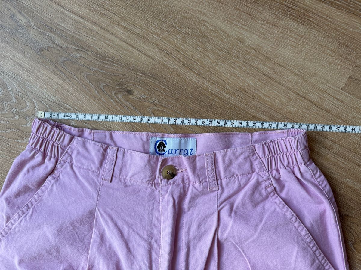 Pantaloni: Short vintage rose Carrat, t.36/S – Usato da Tavannes venduto da Thriftshop 2
