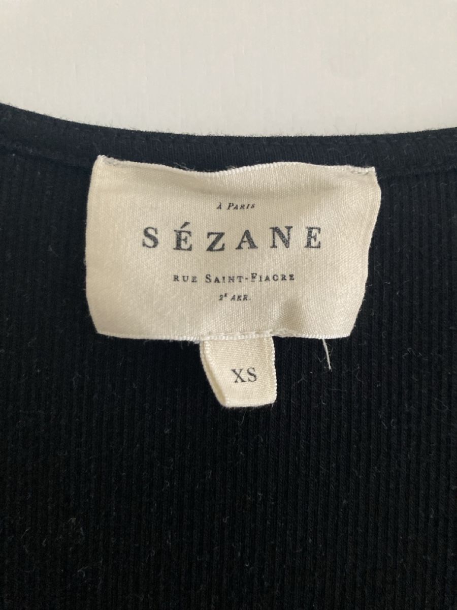 Sezane T-shirt: Sézane T-Shirt Schwarz XS – Usato da Zuerich venduto da Jim_Hatton 1
