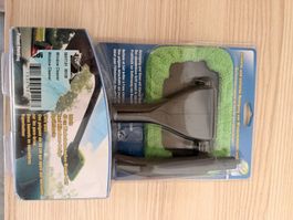 Neuer Scheibenputzer-Griff mit Mikrofaser-Bezug 47 cm