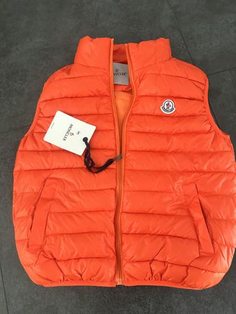 Moncler Steppweste orange Grösse S