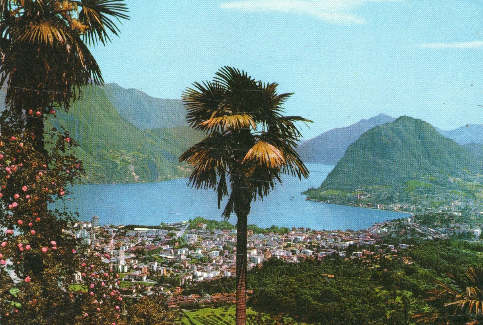 Ansichtskarten: Lugano – Gebraucht aus Melano von pisonsdro