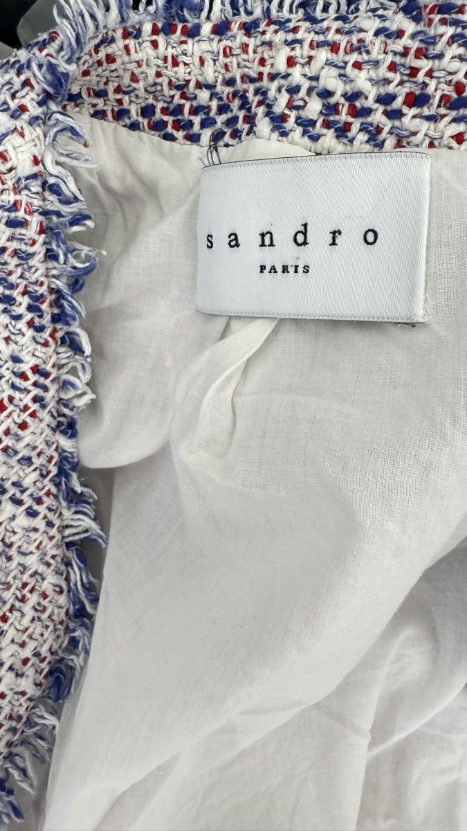 Sandro Vestes: Sandro Paris | Tweed Blazer | Jacke | Gr. 36 / S – D'occasion à Kilchberg ZH par nad_6dwp 5