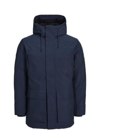 Jack & Jones ROB Herren-Parka Navy Grösse M Neu mit Etikett