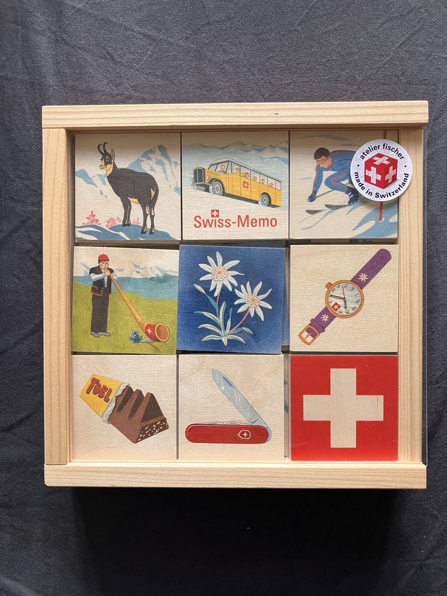 Spiele: Swiss memory en bois  – Neu (gemäss Beschreibung) aus Genève von anthony___ch