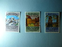 1975 Europa 565-567 Ersttag Vollstempel