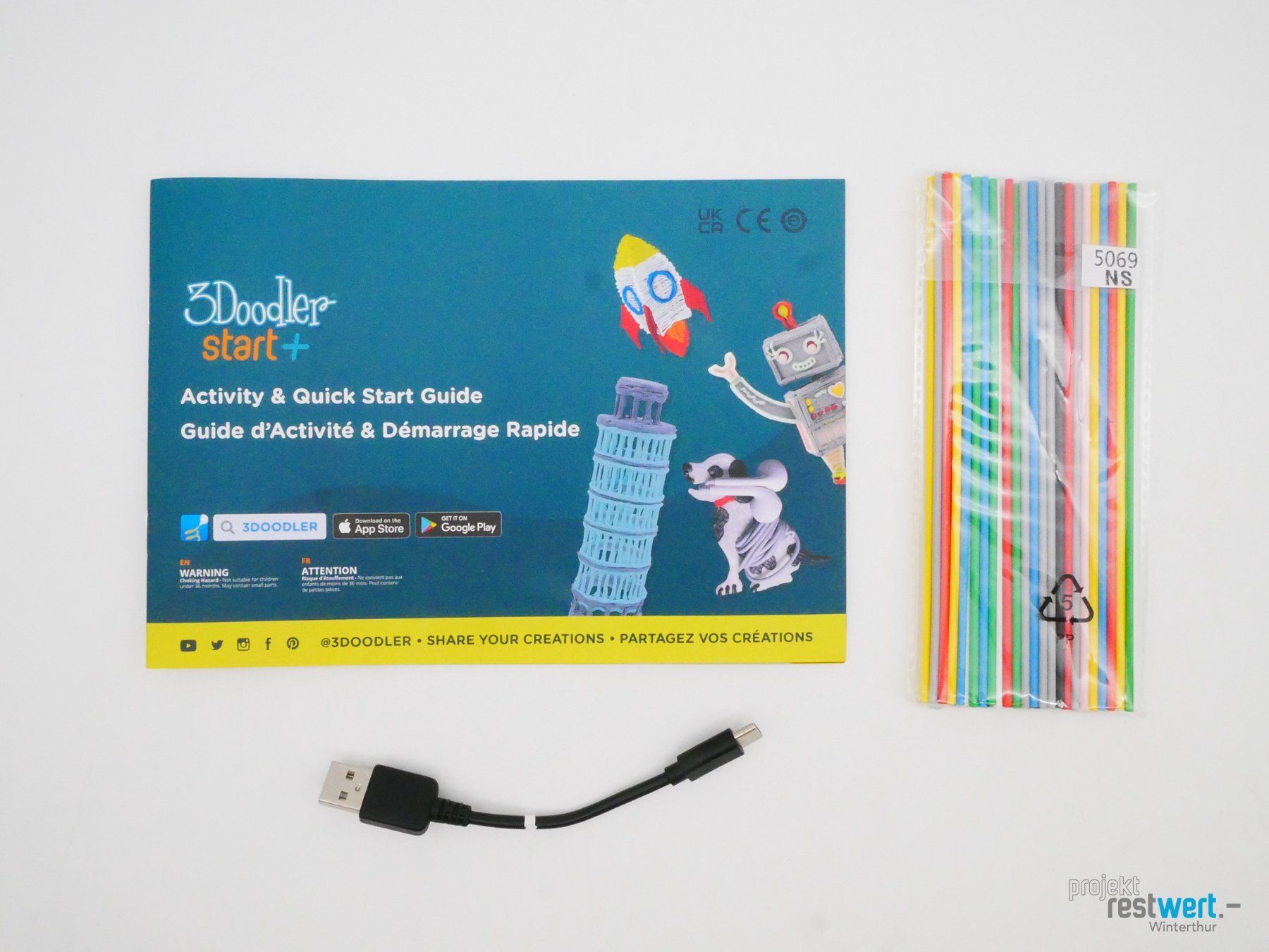 Bastelsets: 3DOODLER Start+ Essentials 3D Stift-Set – Gebraucht aus Winterthur von Restwert_Winterthur 2