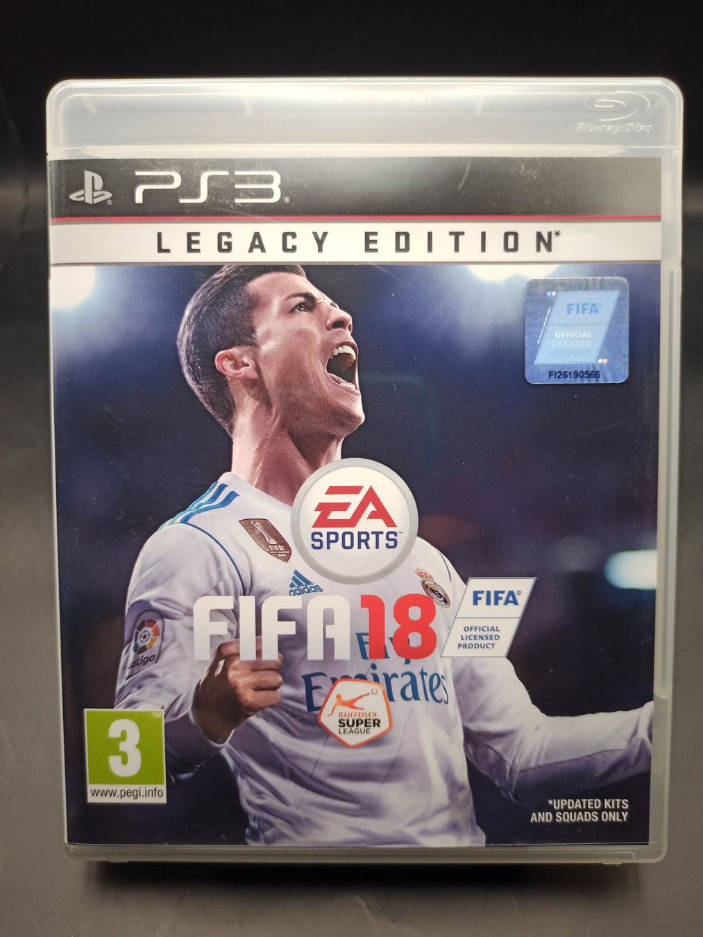Spiele: FIFA 18: Legacy Edition PS3 - TOP – Gebraucht aus Oberweningen von mar_87mx