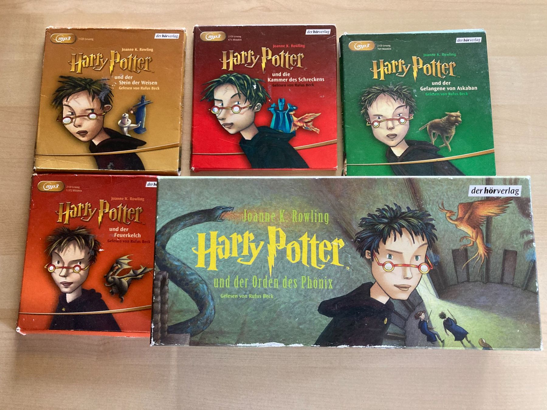 Hörbücher: Harry Potter CD Reihe – Gebraucht aus Marbach LU von Hoheduene