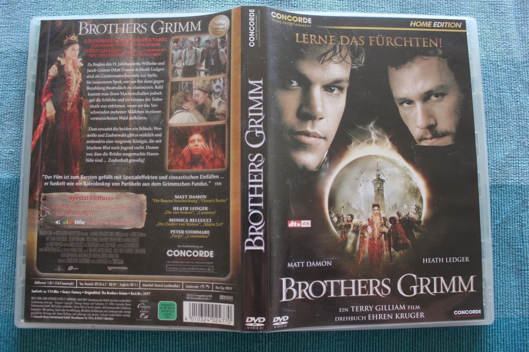 Tutti i DVDs: Brothers Grimm DVD ( 586 ) – Usato da Geroldswil venduto da Schlumpfine1973