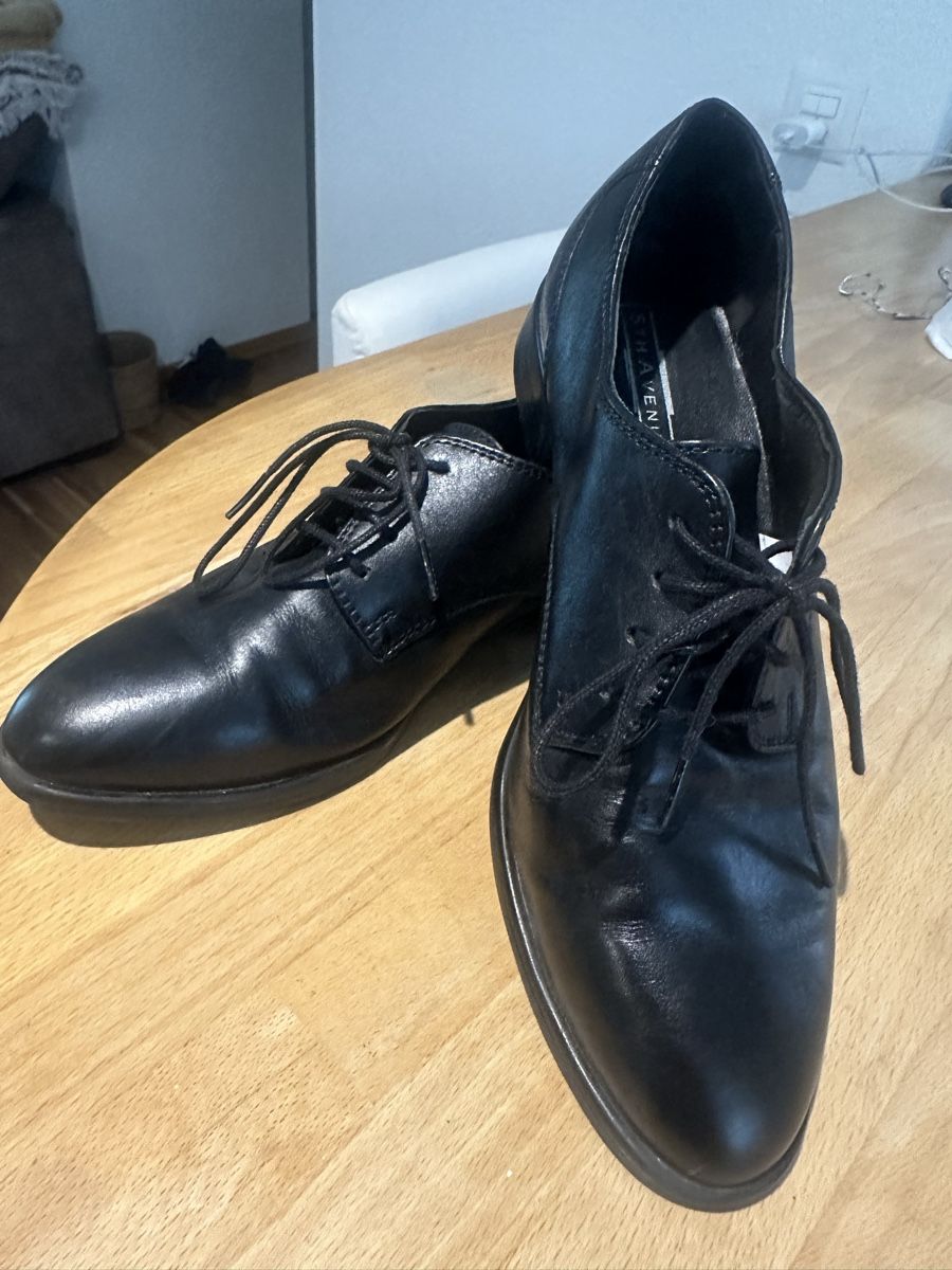 Scarpe da donna: 5th Avenue Schnürschuhe Schwarz Echt Leder Gr. 37 – Usato da Liestal venduto da esr_9y9c 1