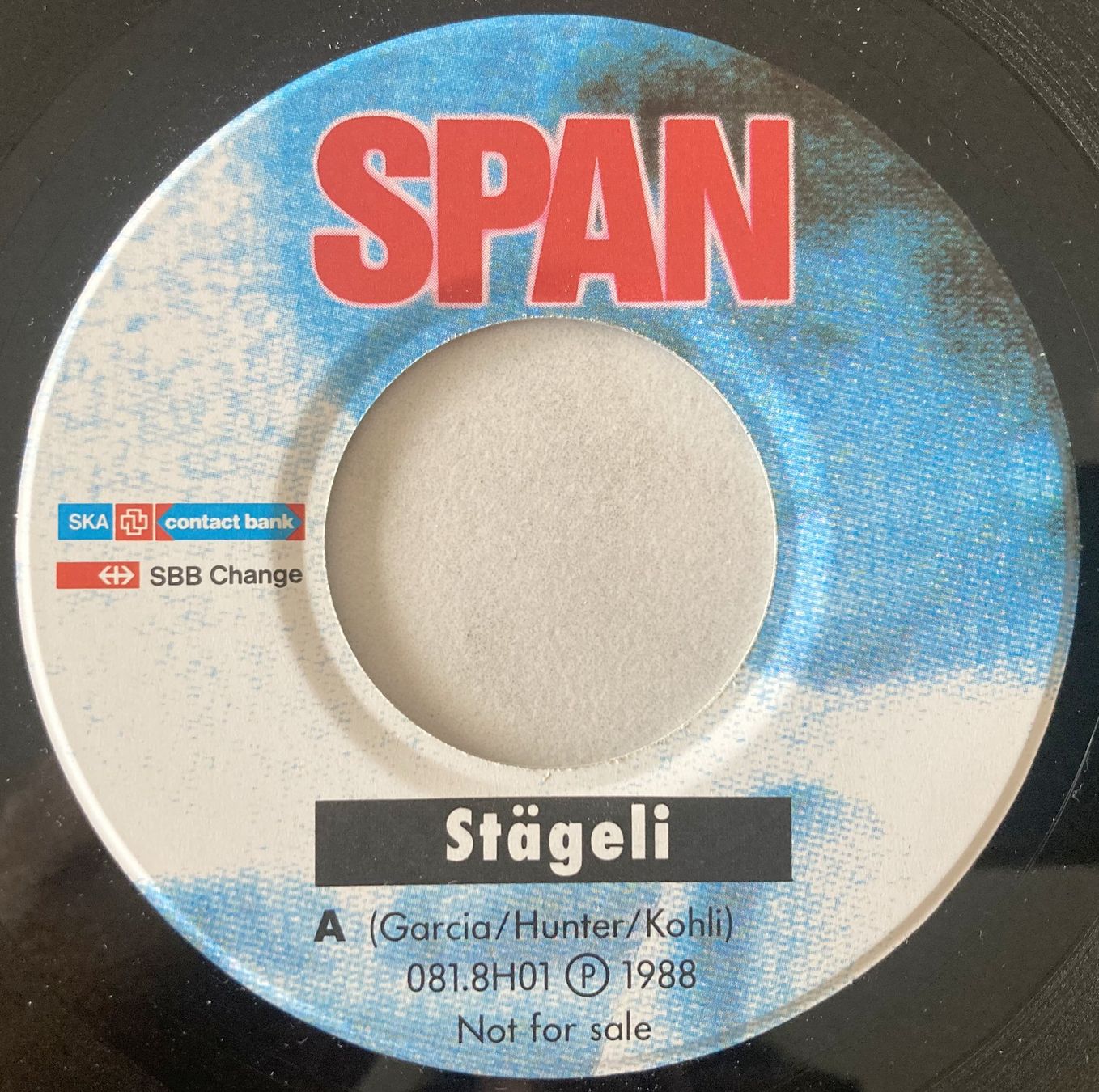 Vinyles: SPAN - STAGELI – D'occasion à Bottens par hotter-than-hell 2