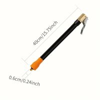 Luftventil mit Gewindeschlauch 40 cm für Reifenfüllung M6