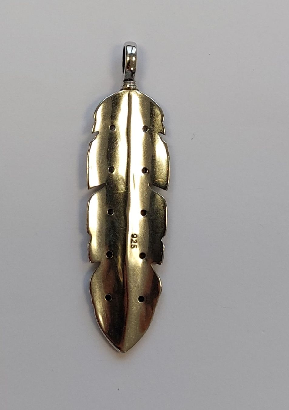 Anhänger: Feder Anhänger Silber 925 – Neu (gemäss Beschreibung) aus Madetswil von triforuz 3