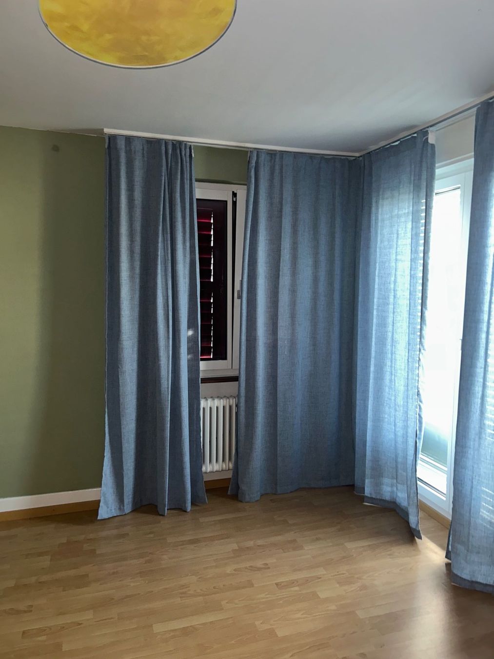 Tende: Vorhang Set tauben blau Leinenoptik – Nuovo (secondo la descrizione) da Zuchwil venduto da bea_tl7p 5