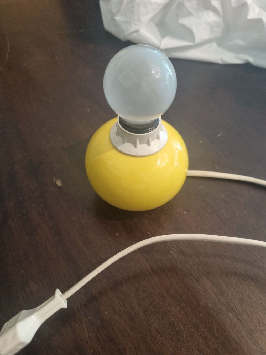Lampade: Kleine Keramik Tischlampe – Usato da Basel venduto da Jcva 2