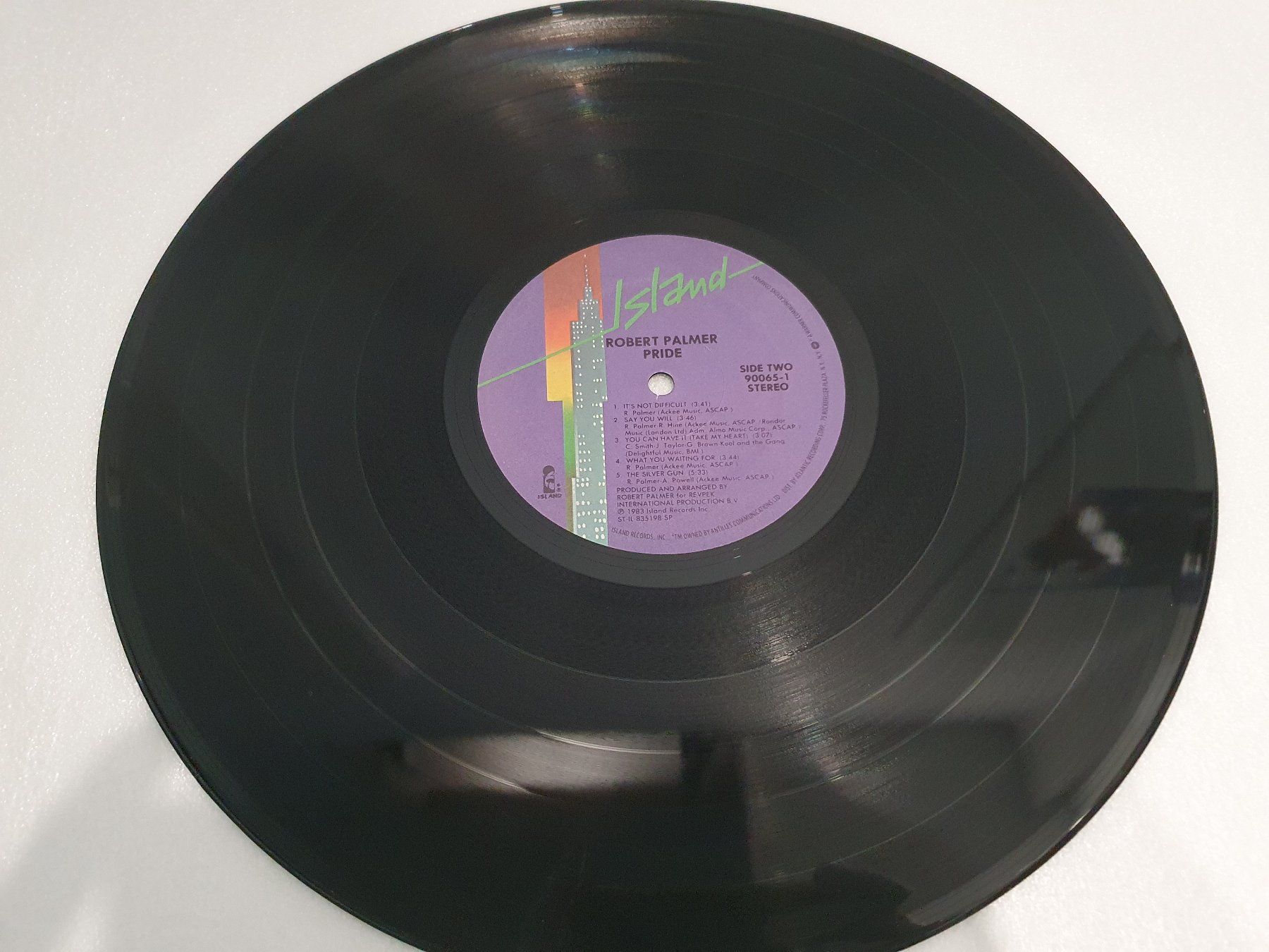 Dischi in vinile: Robert Palmer – Pride – Usato da Uster venduto da Vinyl-Leidenschaft 4