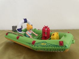 Playmobil Welt ☀️☀️☀️  Boot, Beiboot, Schlauchboot,