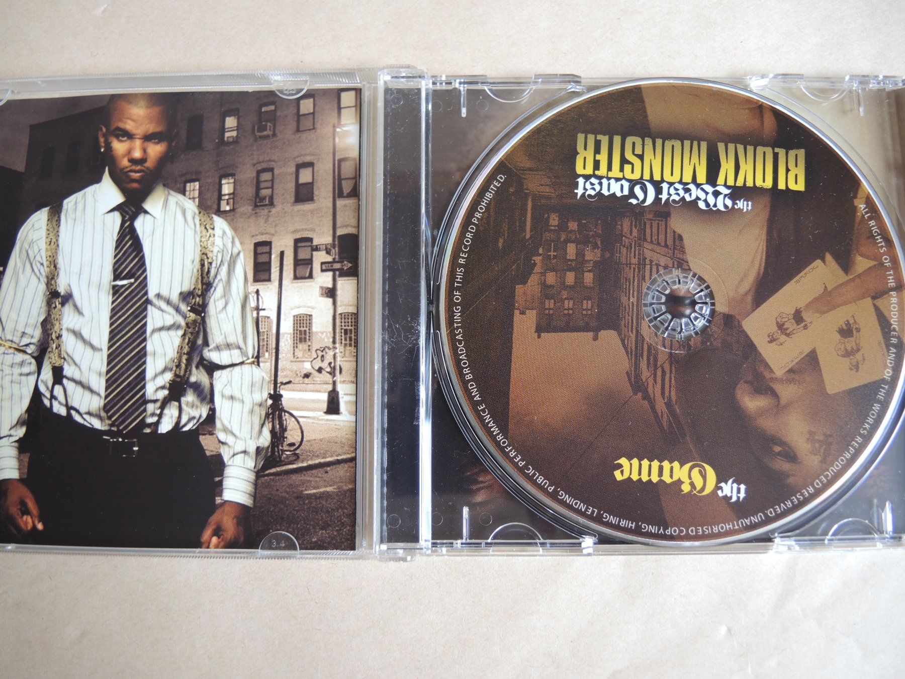 CDs: CD the game  The West Coast BLOKK MONSTER – Gebraucht aus Rorschach von maeck8 1