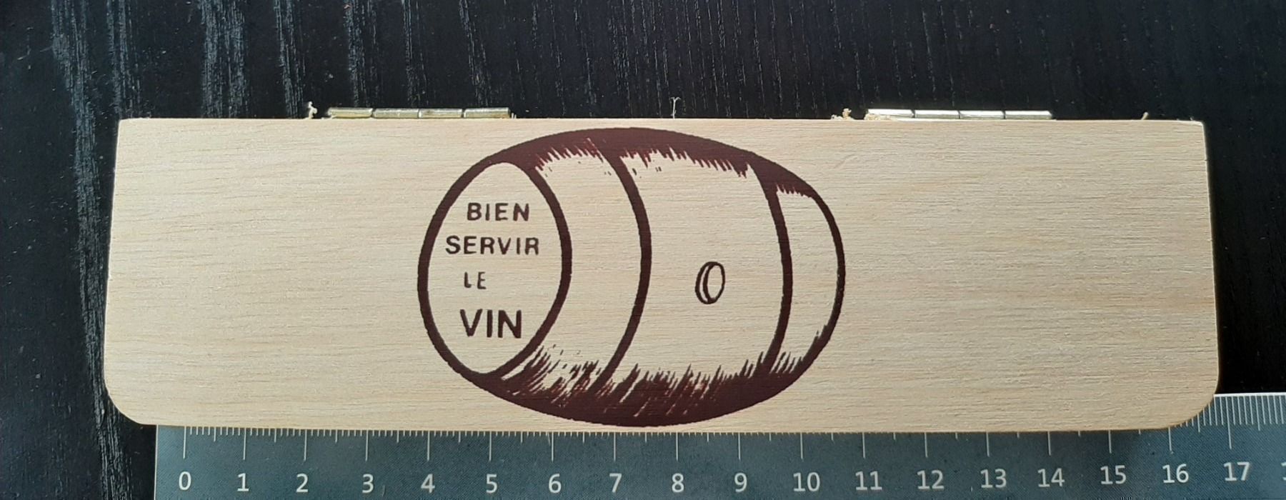 Sonstiges für Haushalt & Wohnen: Wein-Thermometer in schöner Holzbox – Neu (gemäss Beschreibung) aus Nottwil von Janny77 4