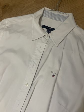 GANT Bluse in Weiss / GANT white blouse - grösse 40/size M