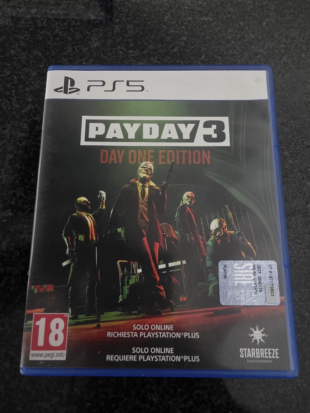 Jeux: Payday 3 PS5 – D'occasion à Chavornay par Crash37