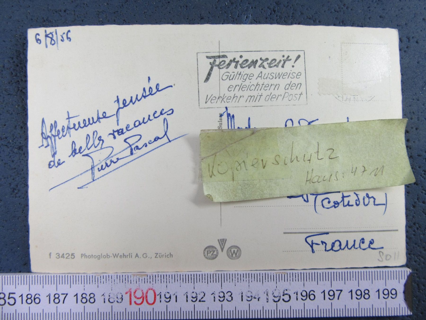 Cartoline postali: OLTEN 1956 SO AK – Usato da Ettingen venduto da Hausi4711 1