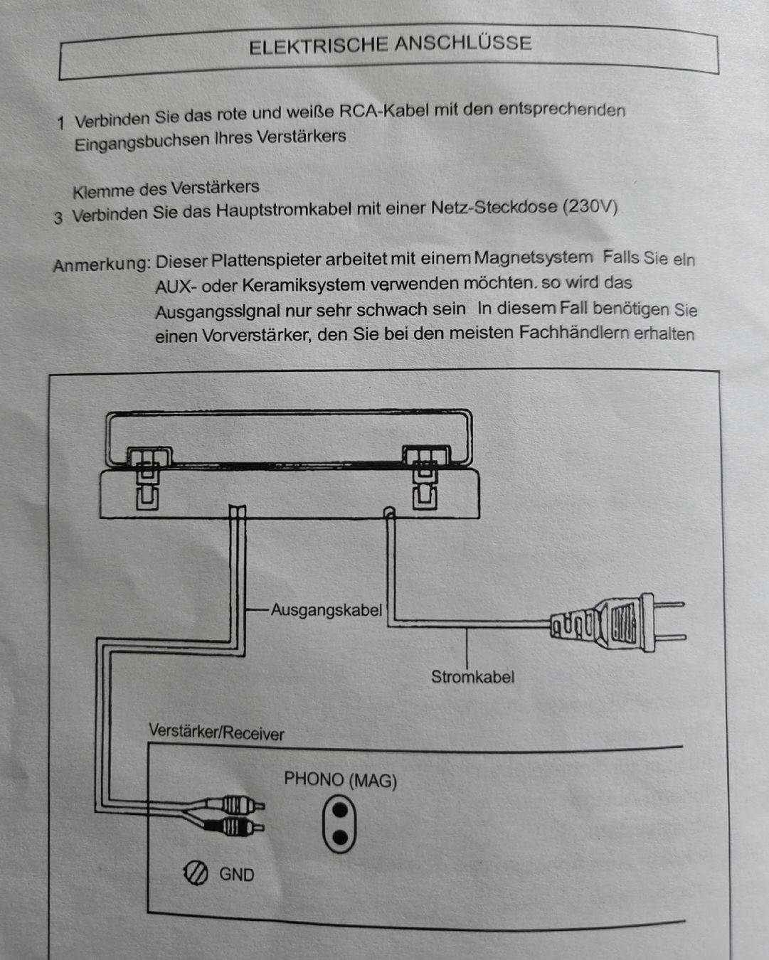 Giradischi: Schallplatten Spieler Dynavox – Nuovo (secondo la descrizione) da Sennhof (Winterthur) venduto da Hirnschmadder-1 7