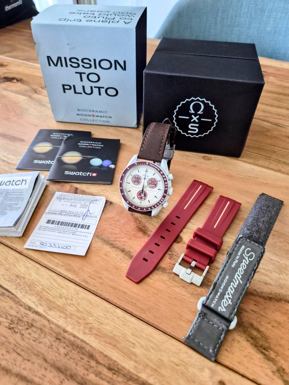 Swatch Orologi: Omega x Swatch MoonSwatch #Mission to Pluto – Usato da LUZERN venduto da 6O15 4