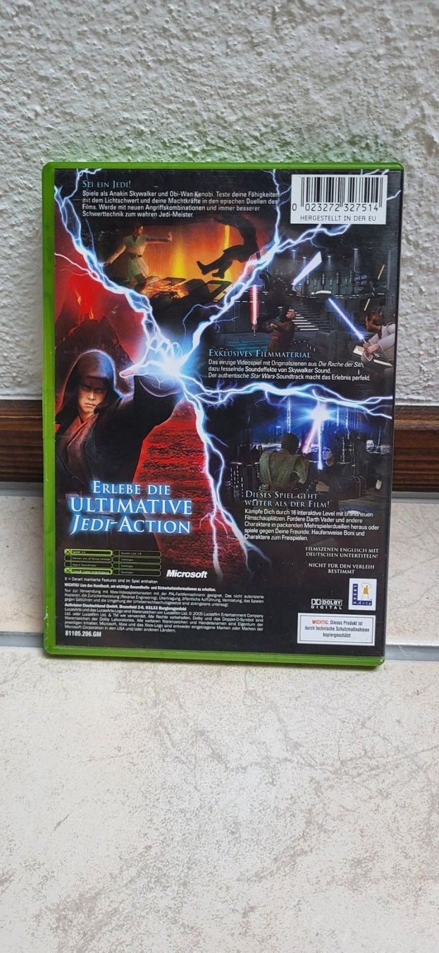 Microsoft Giochi: Xbox - Star Wars Episode 3 Die Rache der Sith – Usato da Münsingen venduto da Heroism2010 1
