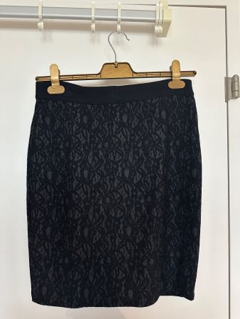 Esprit Eleganter Rock mit Spitze Winter - M/L - NEU!