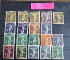 Briefmarken Postfrisch..Satz Tellknabe 1909-1933
