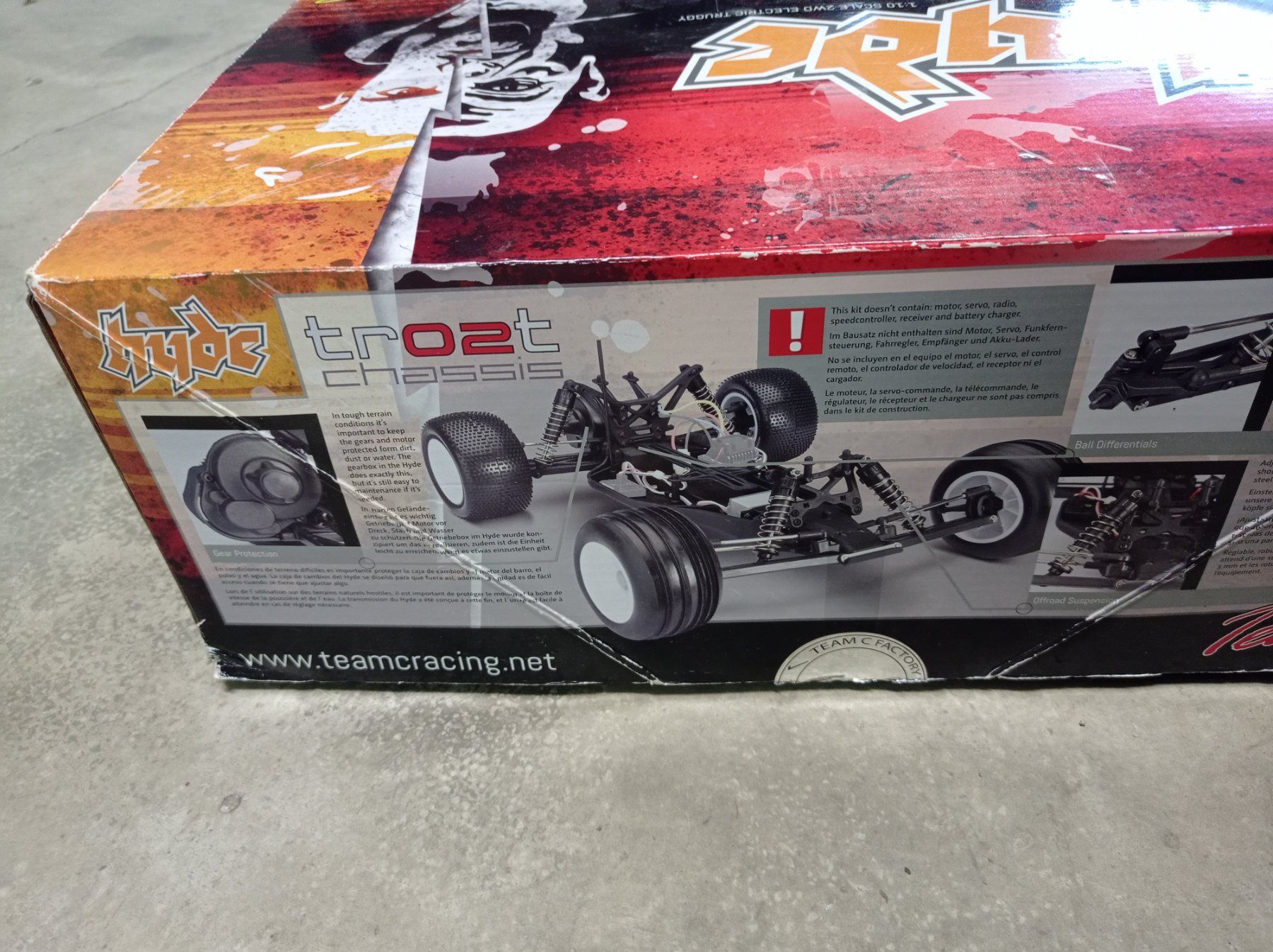 Absima Modellismo RC: Team C "Hyde" tr02-t RC Kit 1:10 – Nuovo e nell'imballaggio originale da Bex venduto da Sdancer 1