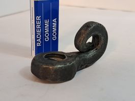 1 antike Flügelmutter, L6.5cm, Schmiedeisen(LOT801#NSH6)