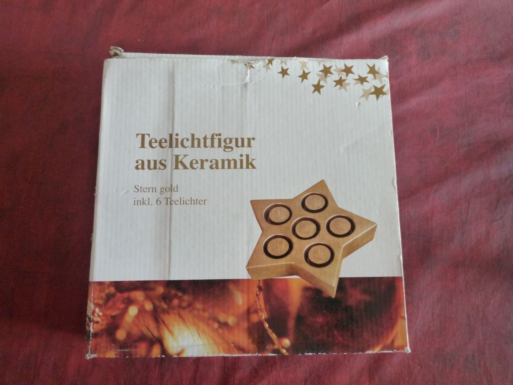 Tutte le decorazioni: Stern-Teelichtfigur aus Keramik – Nuovo (secondo la descrizione) da Rafz venduto da Sonnenblume305