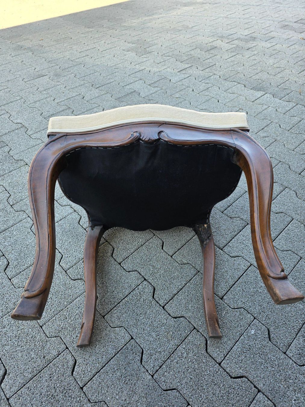 Stühle: klassischer Vintage Stuhl Hocker Sessel – Gebraucht aus Walterswil BE von Lonitti 7