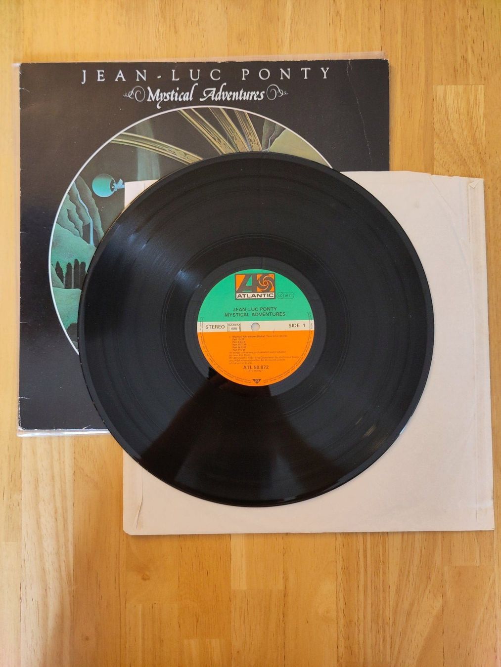 Dischi in vinile: Jean-Luc Ponty | "Mystical Adventures" | LP – Usato da Lausanne venduto da Otvald 2