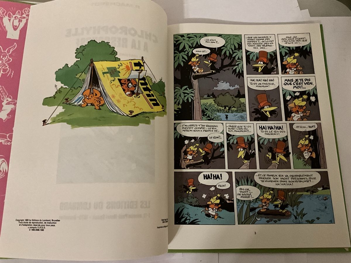 Fumetti: Chlorophyll T.7- A la rescousse – Usato da Agriswil venduto da Ueli03 2
