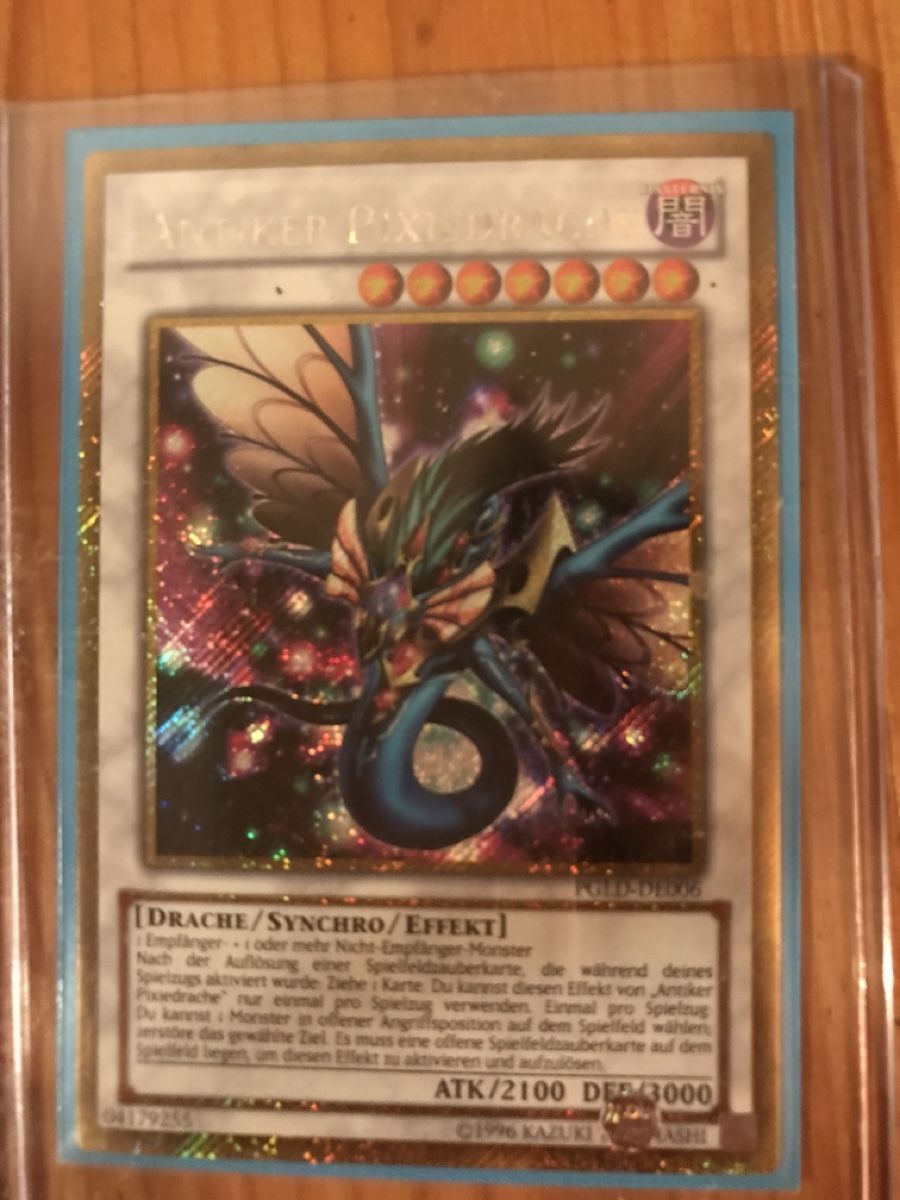 Yugioh Carte collezionabili: Yugioh Antiker Pixiedrache PGLD-DE006 – Nuovo (secondo la descrizione) da Biel/Bienne venduto da pab_ty7p