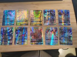 10 Rare Pokemon Cards (French)