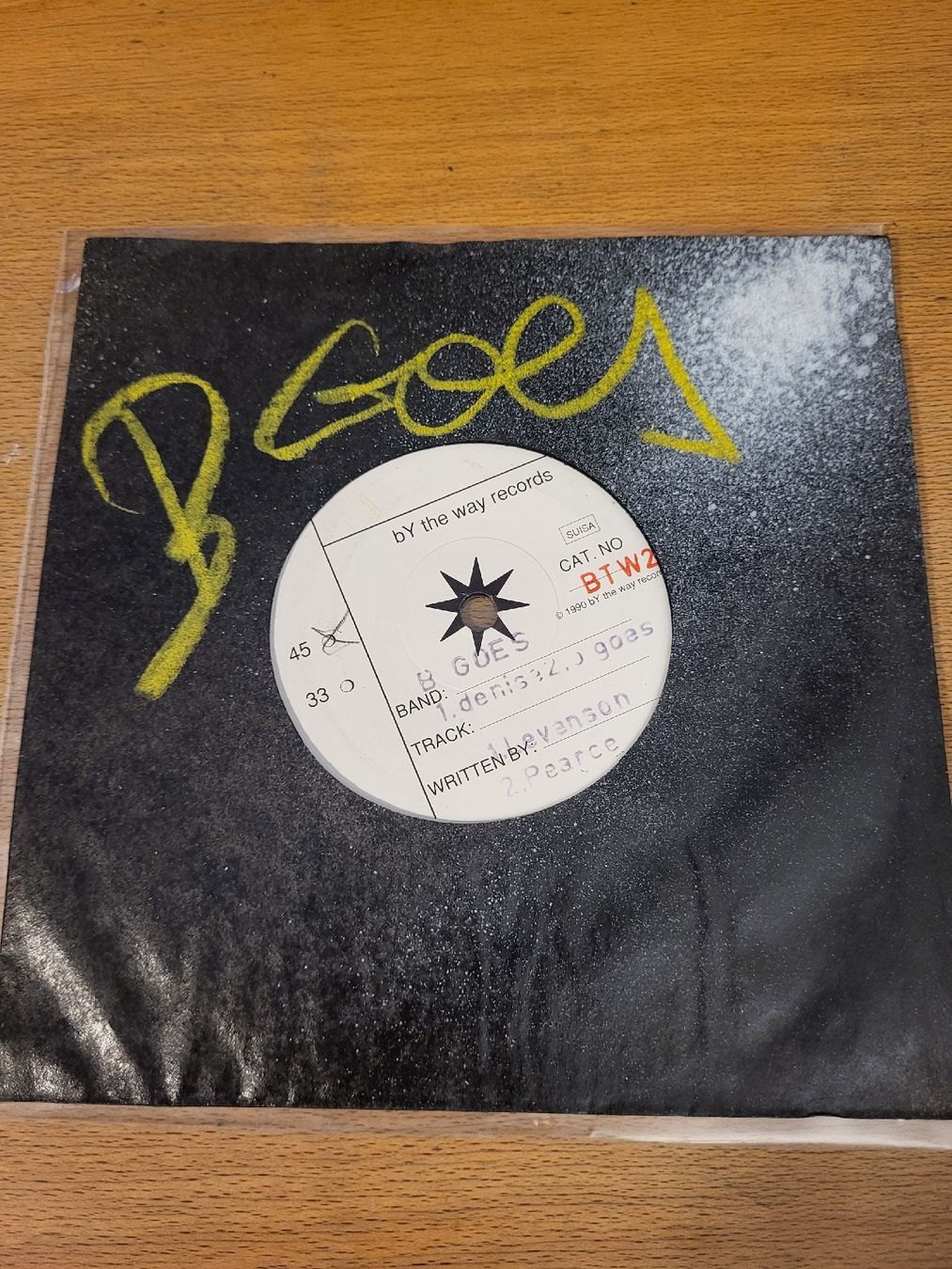 Dischi in vinile: B Goes - Denise 7" Vinyl Single – Usato da Thun venduto da Kissthis